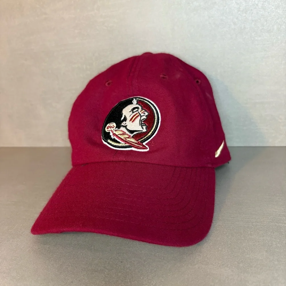 Nike | Heritage86 Dri-Fit Baseball Hat - FSU Seminoles ; Garnet